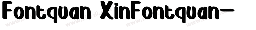 Fontquan XinFontquan字体转换